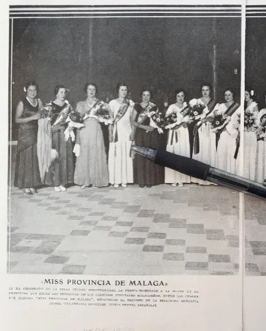 Miss Provincia de Malaga 1933