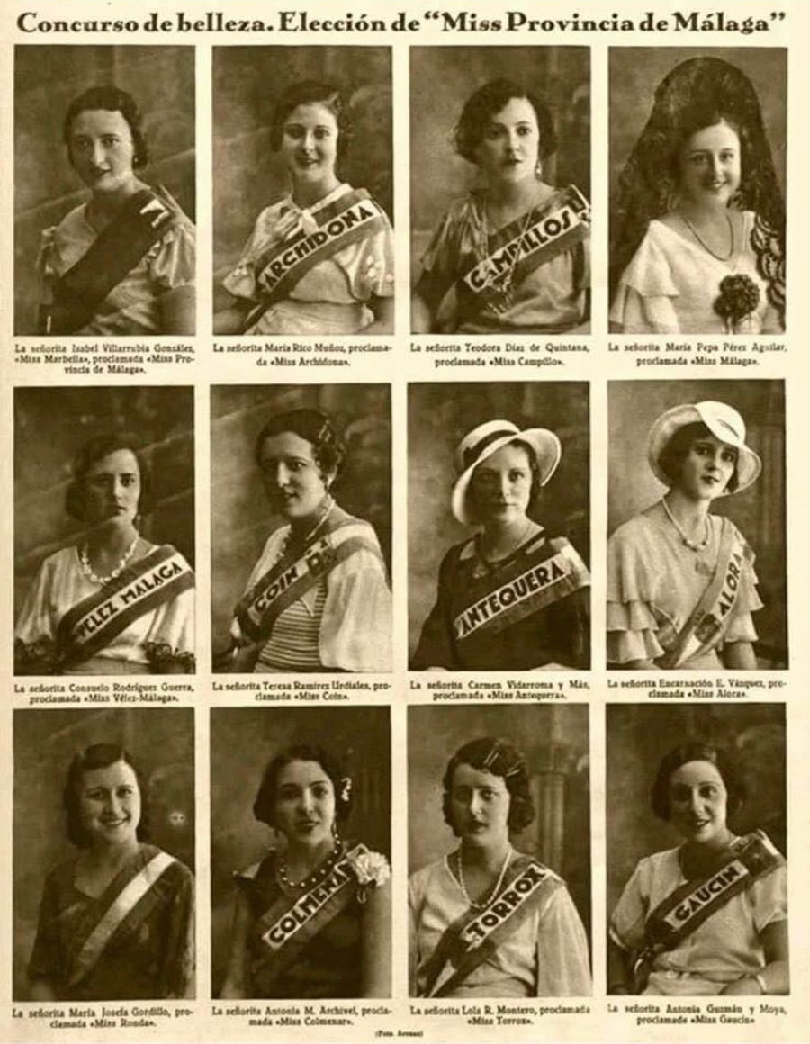 Miss Provincia de Malaga 1933 4