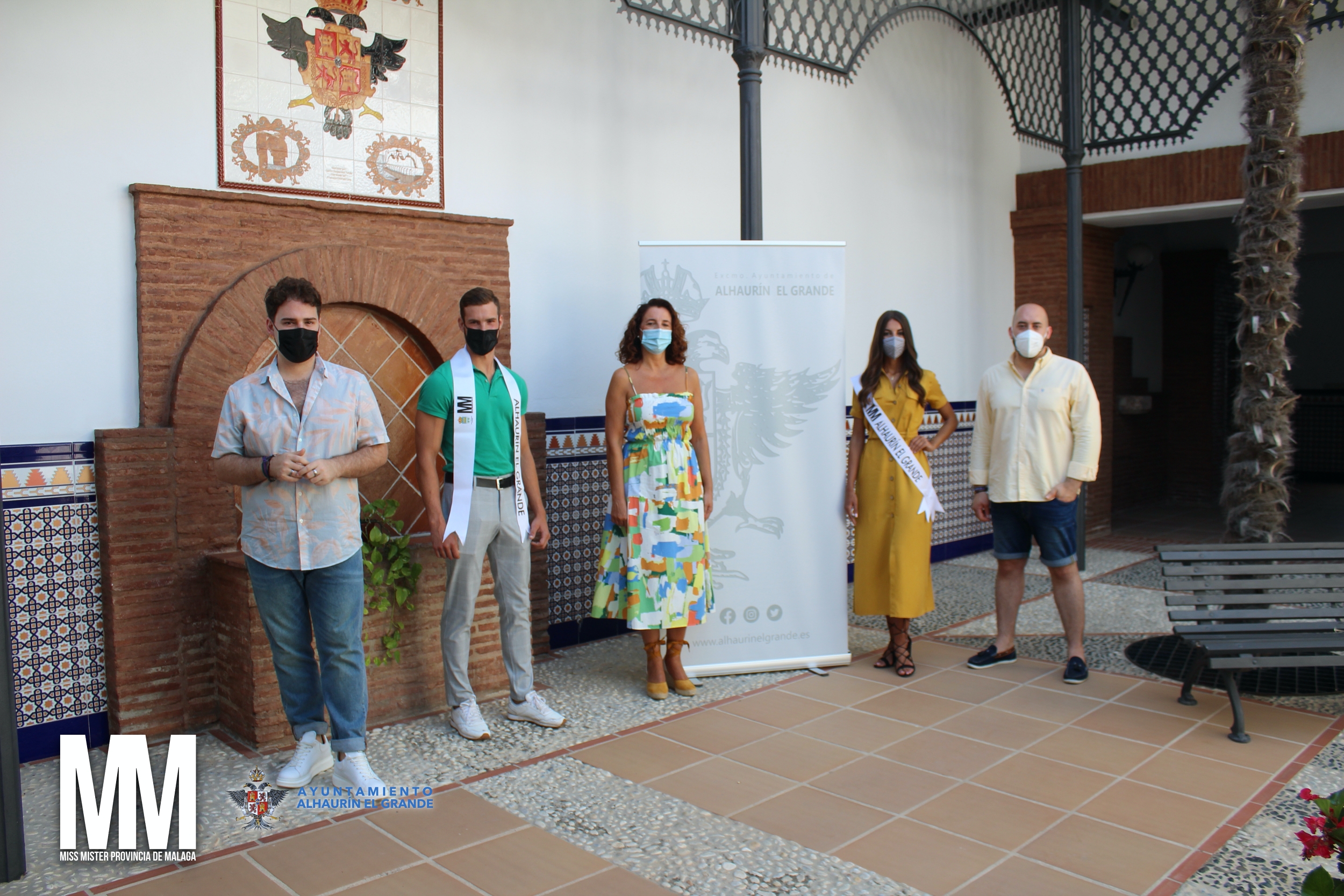 Miss Mister Provincia de Malaga 2021 Miss Mister Alhaurin el Grande Sofia Valderrama Miguel Perez Alcaldesa Toñi Ledesma 3