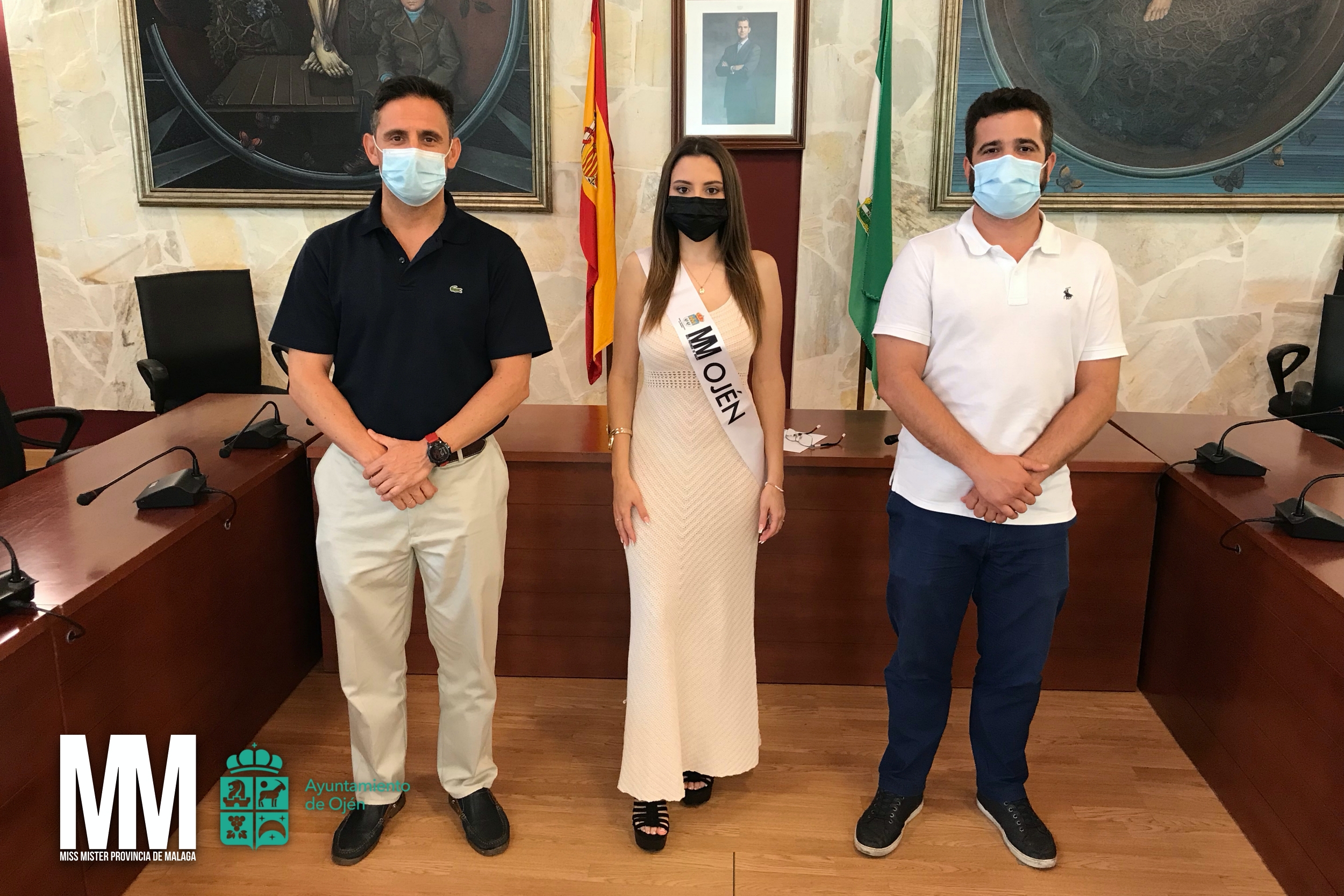 Miss Mister Provincia de Malaga 2021 Miss Ojen Nelly Mayoral Alcalde Jose Antonio Gomez 1