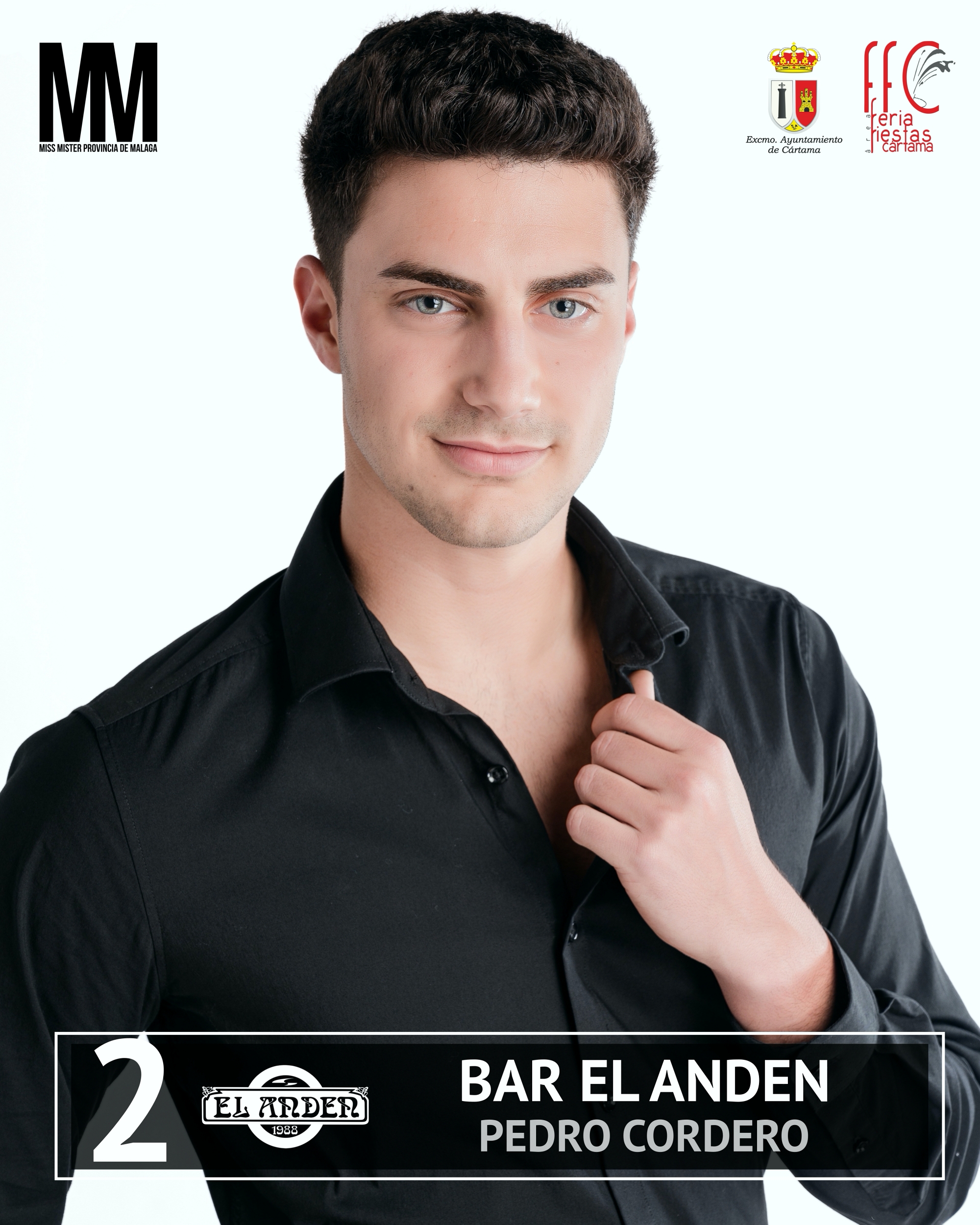 2 Mister Bar El Anden Pedro Cordero Mister Cartama 2022 Mister Provincia de Malaga