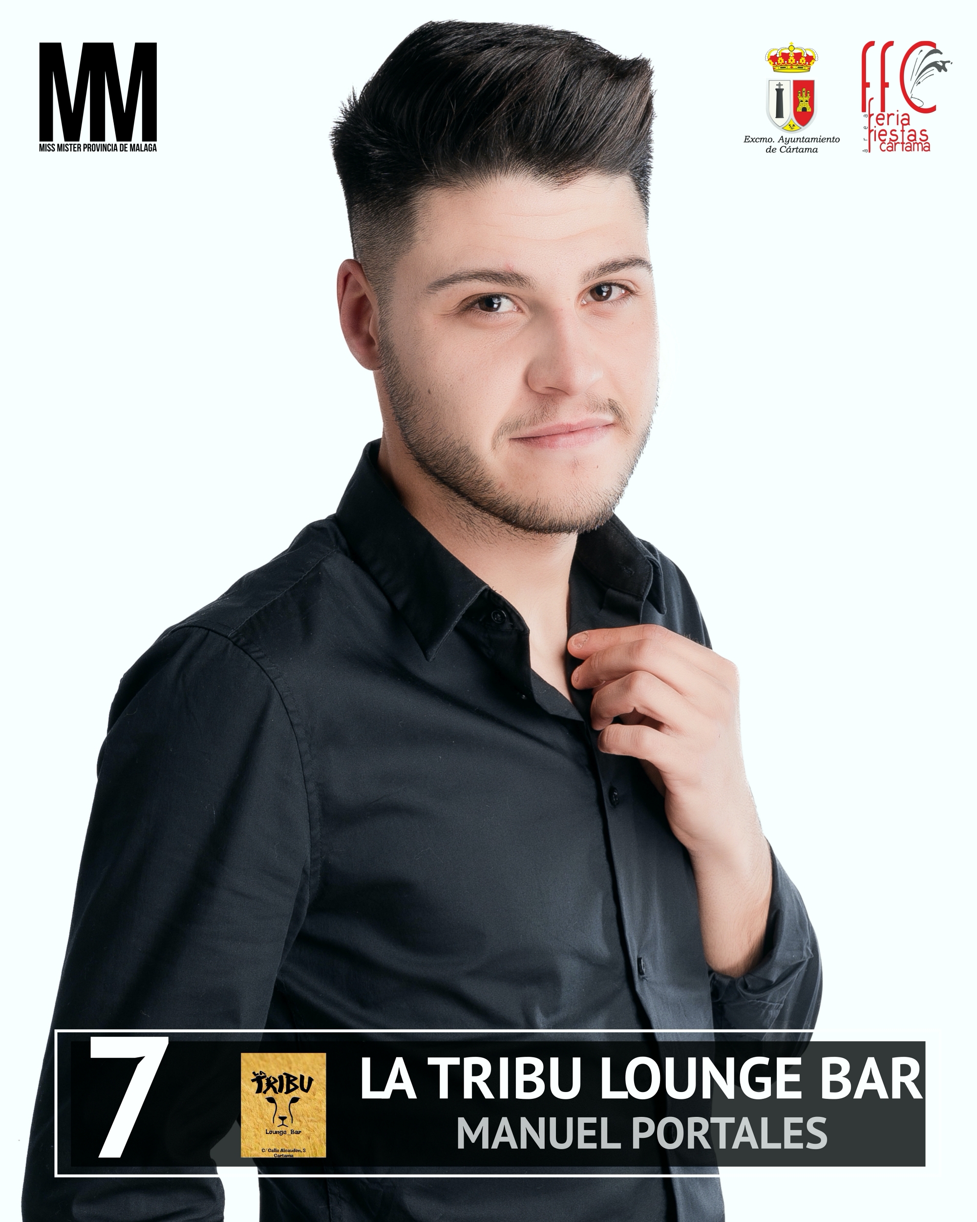 7 Mister La Tribu Lounge Bar Manuel Portales Mister Cartama 2022 Mister Provincia de Malaga