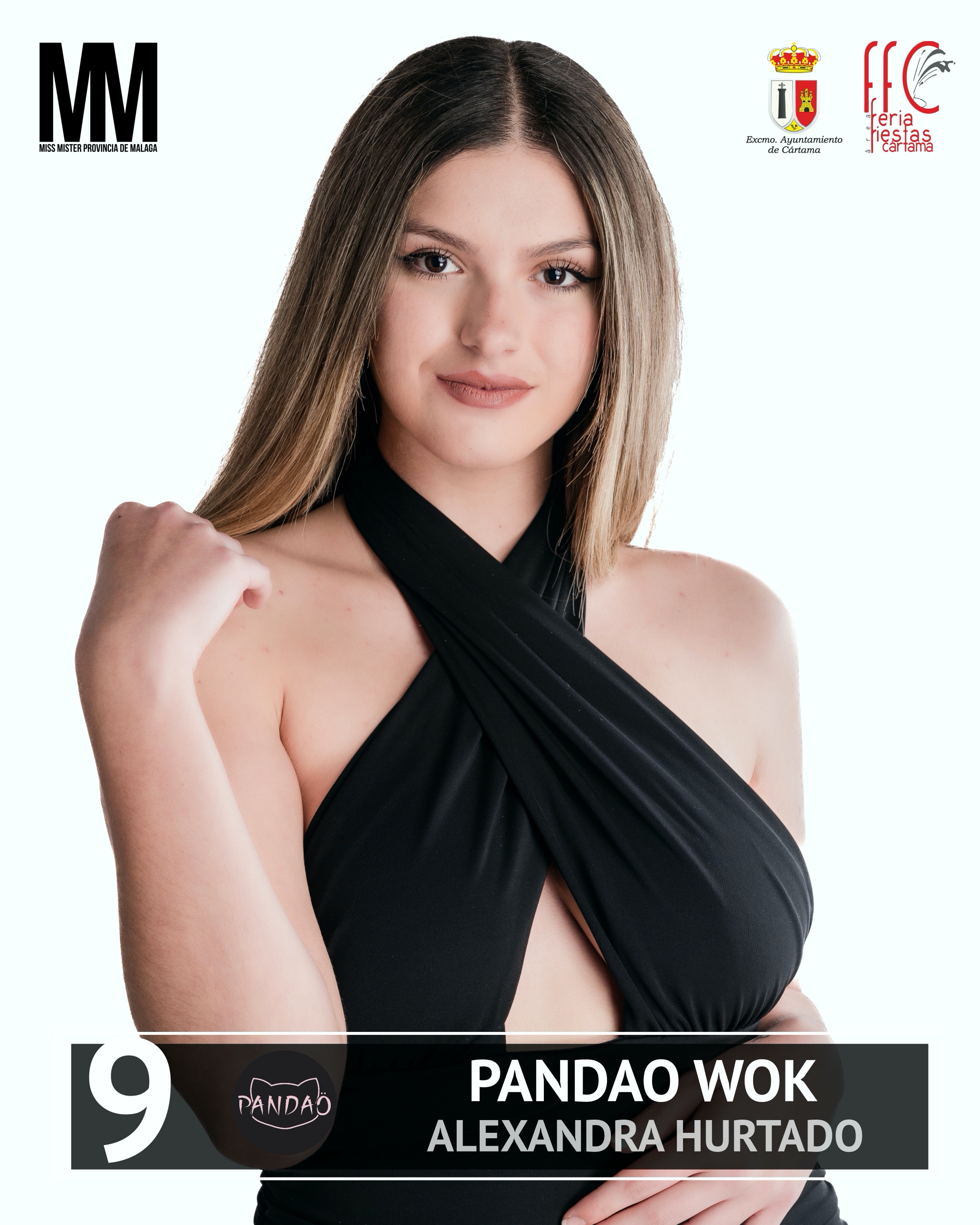 9 Miss Pandao Wok Alexandra Hurtado Miss Cartama 2022 Miss Provincia de Malaga