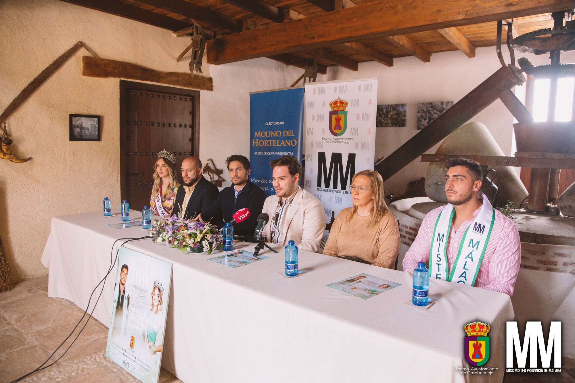 Rueda de Prensa Miss Mister Provincia de Malaga 2022 en Casabermeja 1