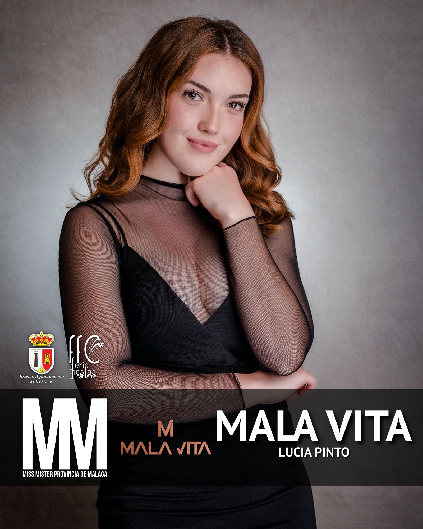 Miss Mister Cartama 2023 Mala Vita Lucia Pinto