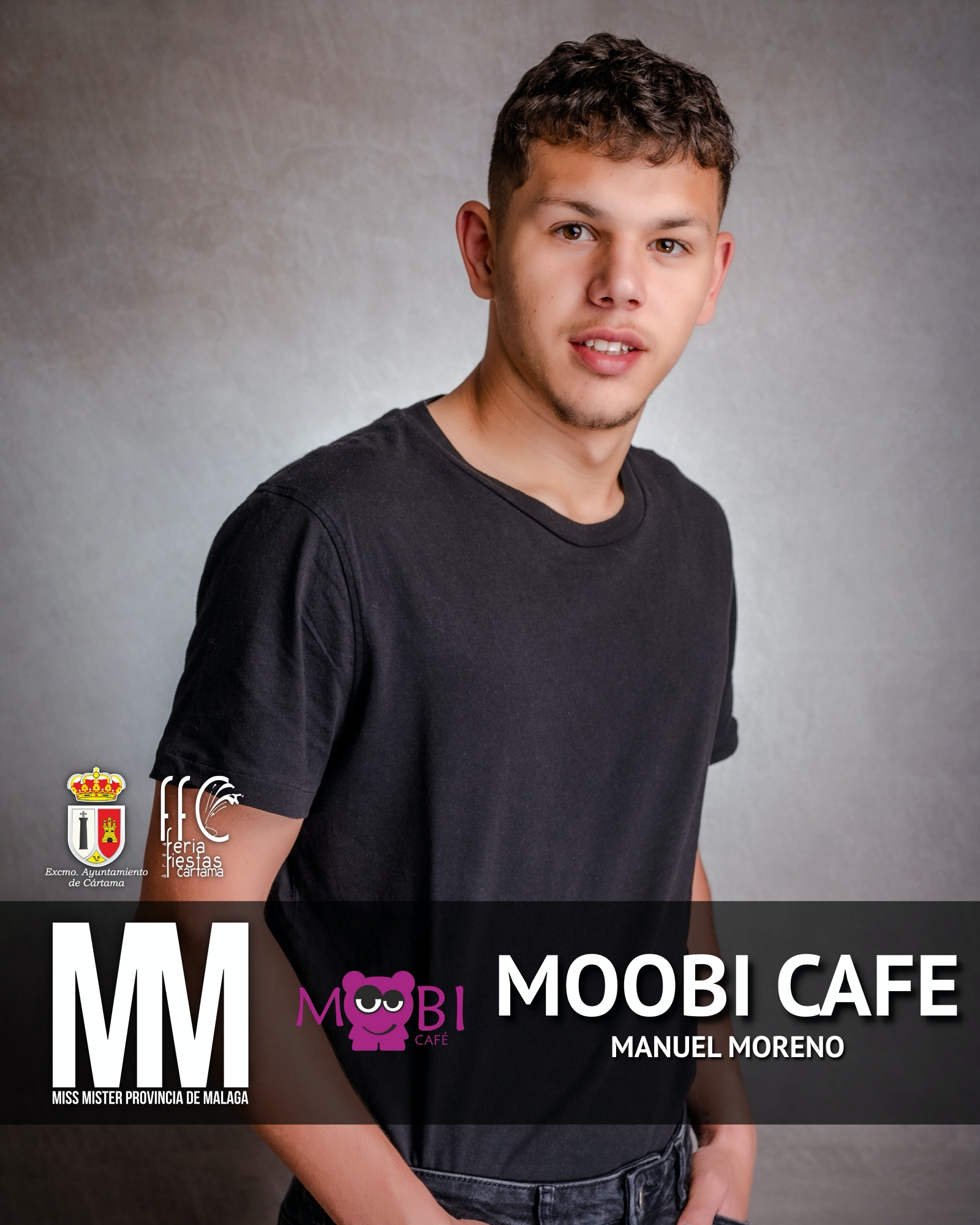Miss Mister Cartama 2023 Moobi Cafe Manuel Moreno