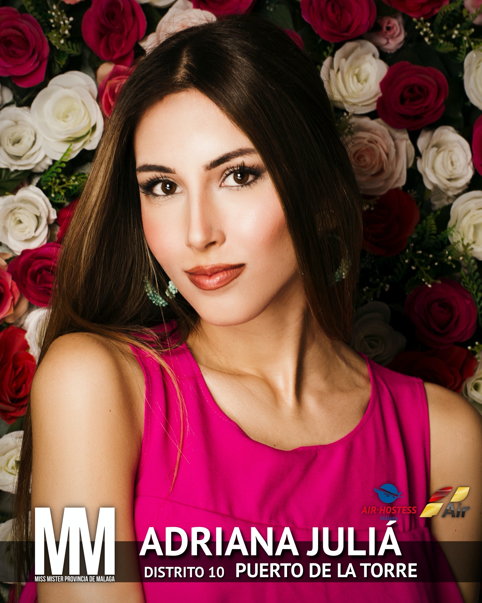 Miss Mister Malaga Capital 2023 Distrito 10 Puerto de la Torre Adriana Julia