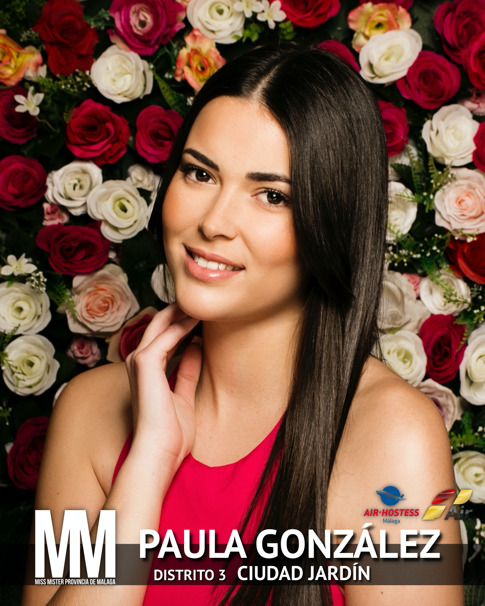Miss Mister Malaga Capital 2023 Distrito 3 Ciudad Jardin Paula Gonzalez
