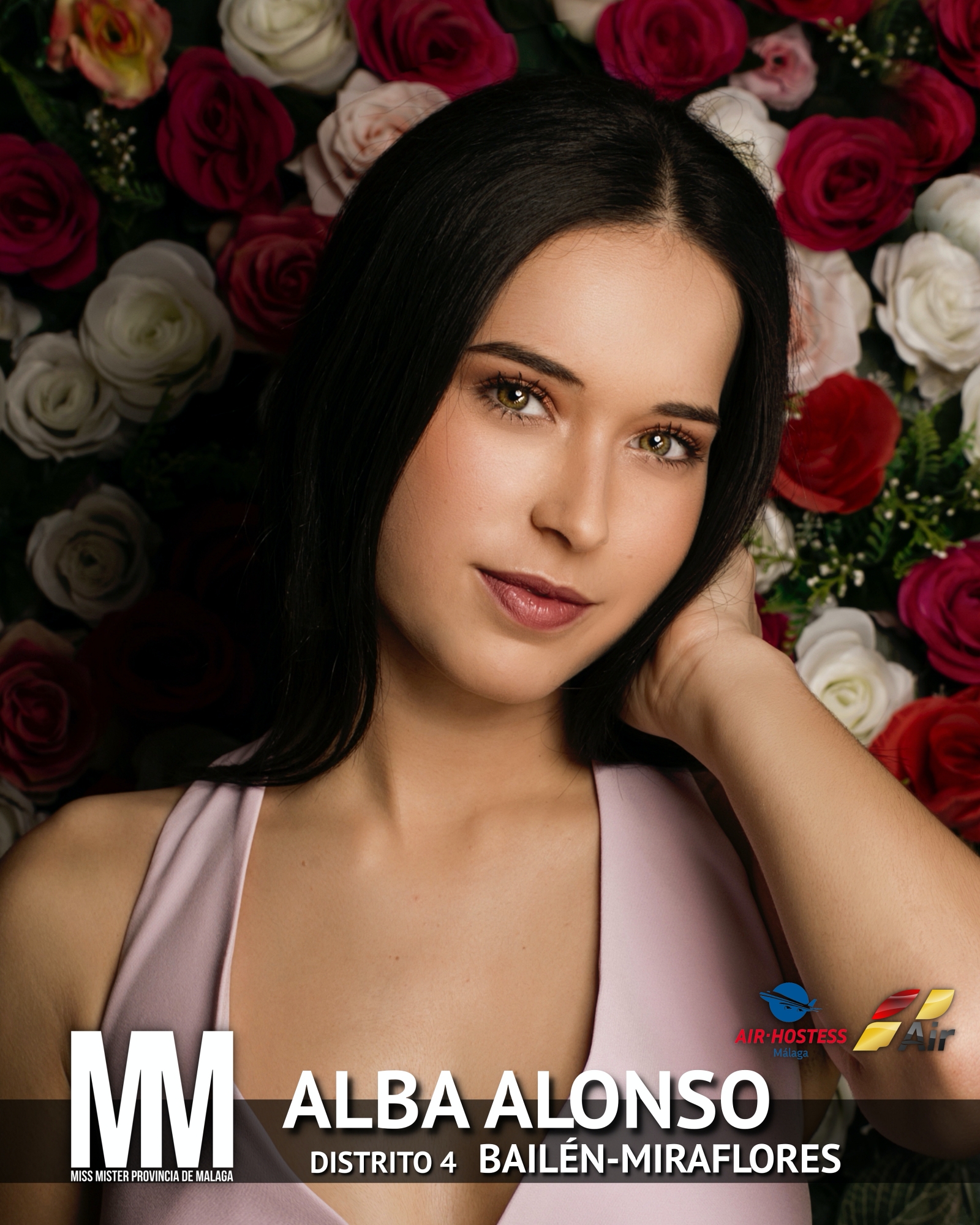 Miss Mister Malaga Capital 2023 Distrito 4 Bailen Miraflores Alba Alonso