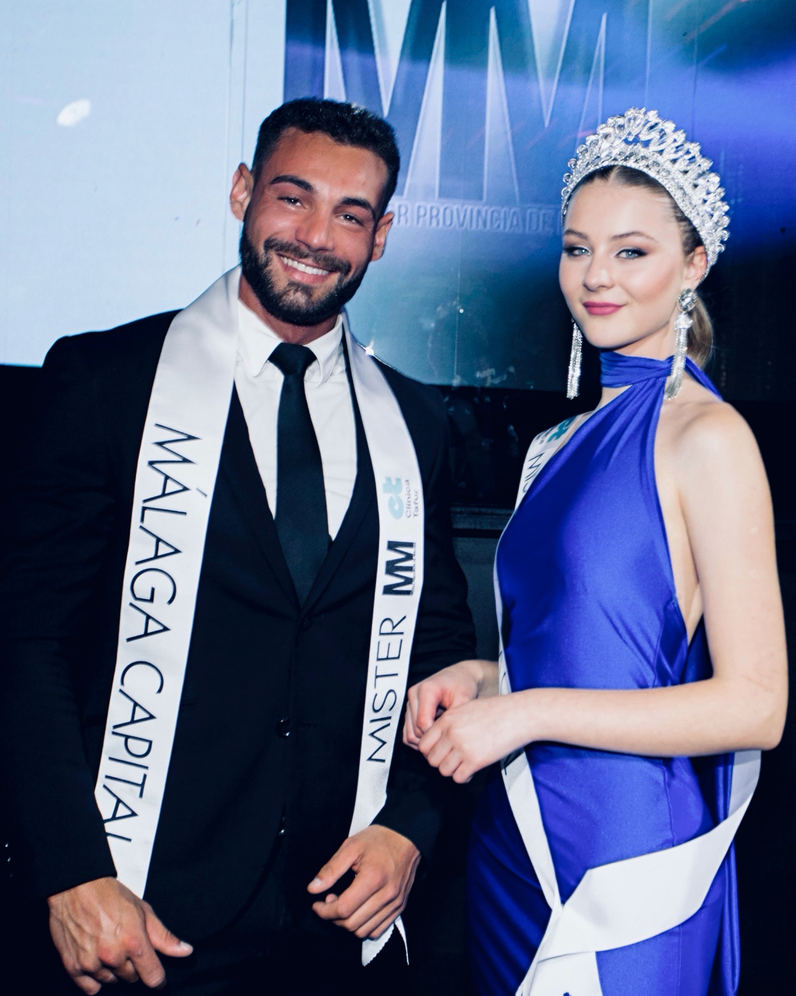 Vlada Munteanu y Javier Lopez, Miss Mister Malaga Capital 2023