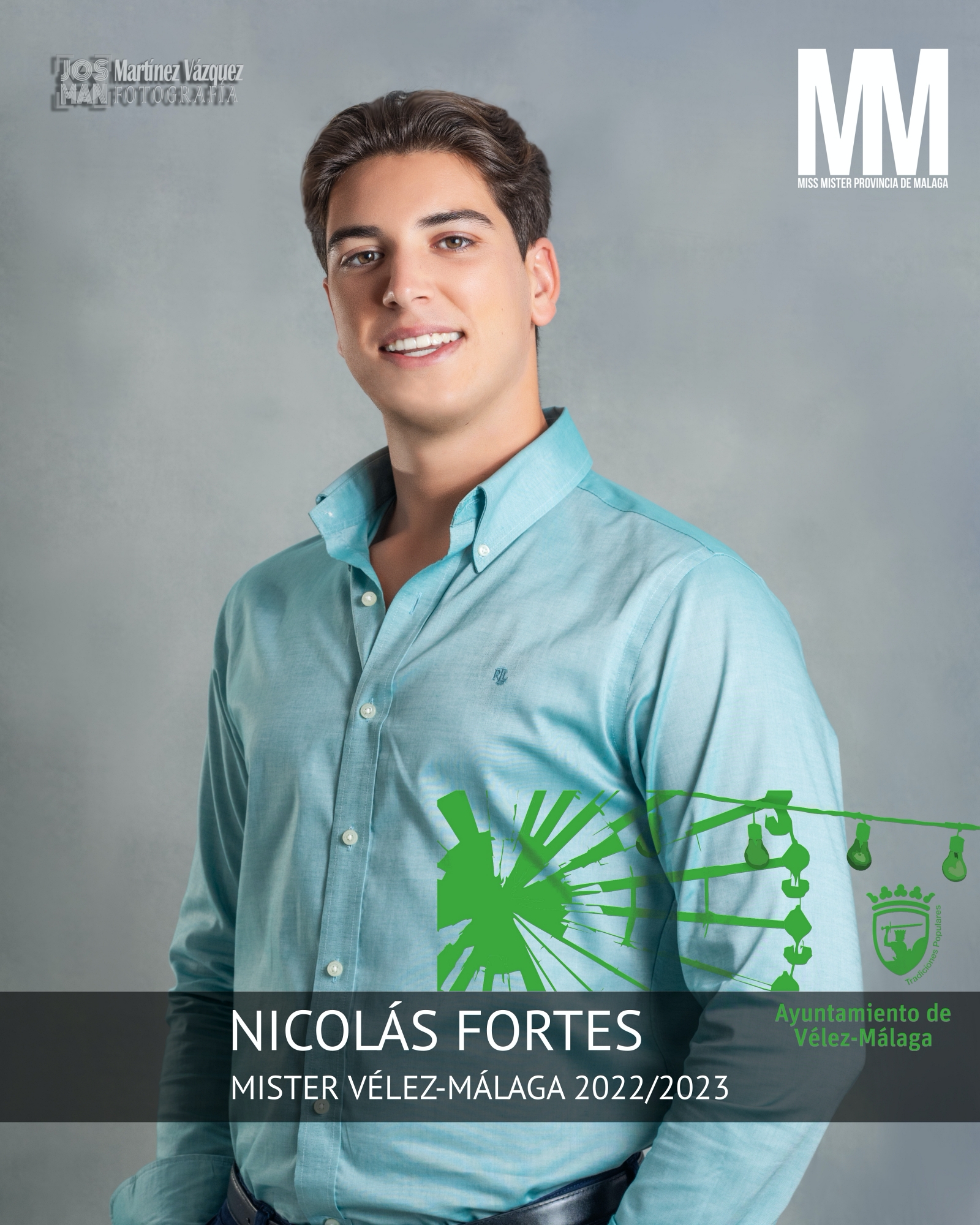 Mister Provincia de Malaga 2023 Mister Velez Malaga 2022 2023 Nicolas Fortes