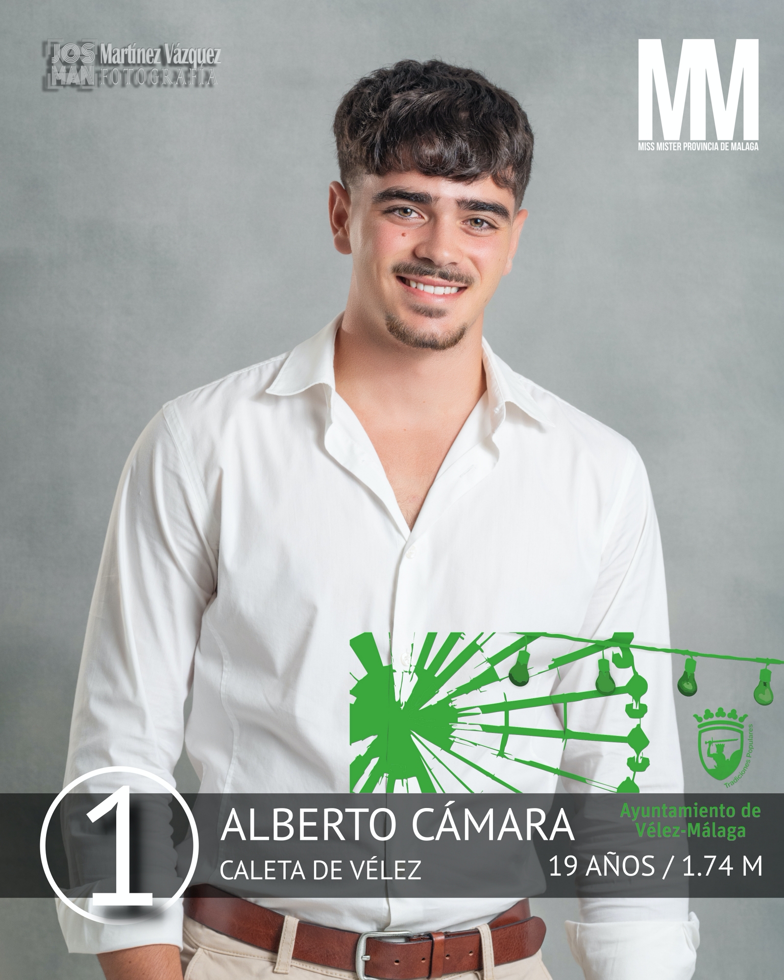 Mister Provincia de Malaga 2024 Mister Velez Malaga 2023 1 Alberto Camara