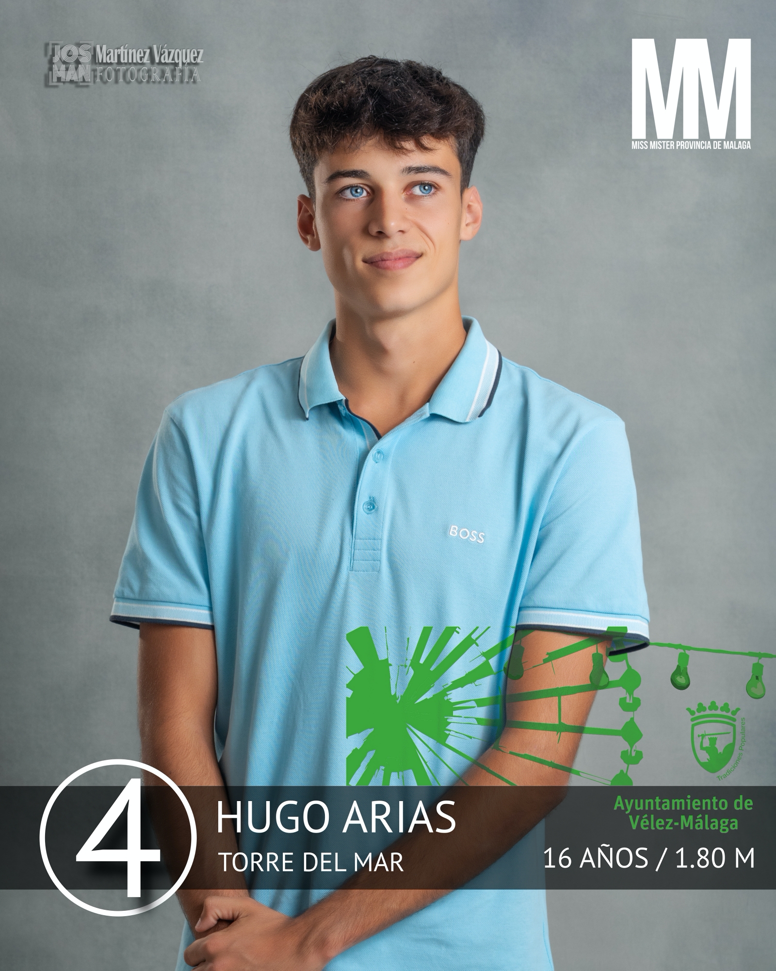 Mister Provincia de Malaga 2024 Mister Velez Malaga 2023 4 Hugo Arias