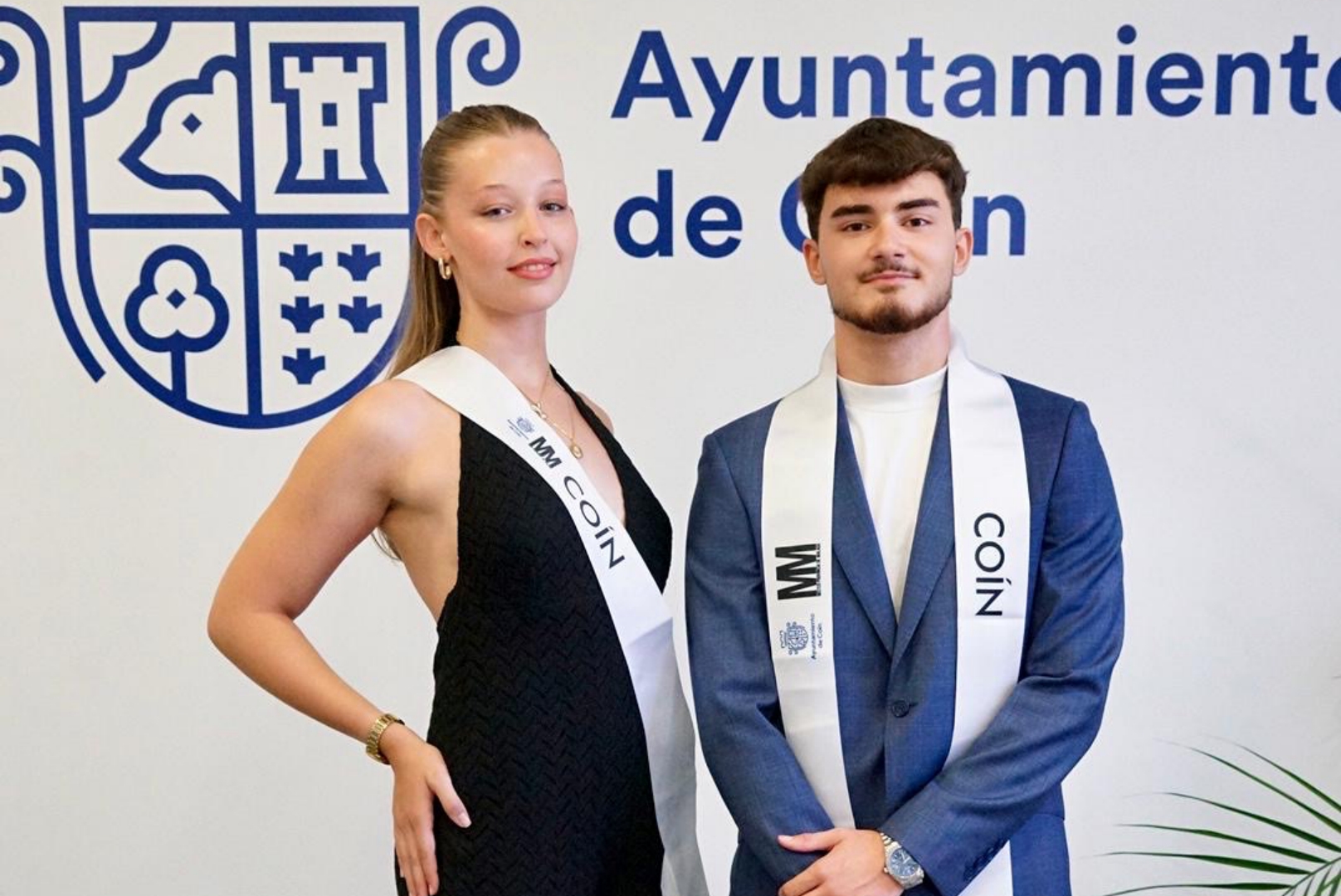 Francisco Santos Alcalde Ayuntamiento Coin Recepcion Miss Mister Coin 2025 Yanira Muñoz Arturo Vera Miss Mister Provincia de Malaga 2025 en Coin 5