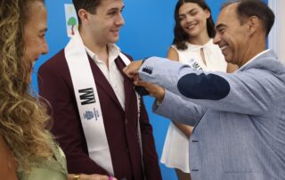 Juan Antonio Lara Alcalde Ayuntamiento Benalmadena Recepcion Miss Mister Benalmadena 2025 Luciana Jourdan Aaron Rios Miss Mister Provincia de Malaga 2025 en Coin 2